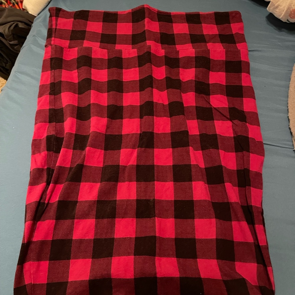 Torrid Red and Black Skirt